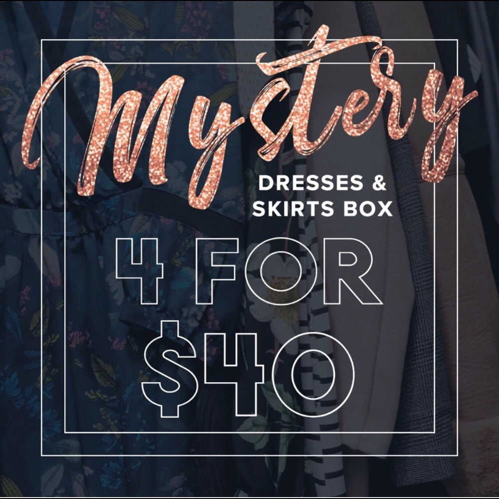Dresses and skirts 4 for 40
